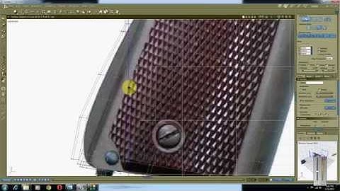 Carrara Pro Gun modeling tutorial Part 6