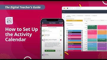 Tutorial 3 | How to Set Up the Activity Calendar on Kinderpedia