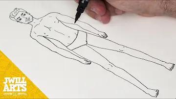 Como fazer um rosto masculino passo a passo?