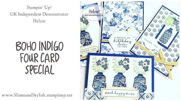 Four Different Cards Feat. Stampin