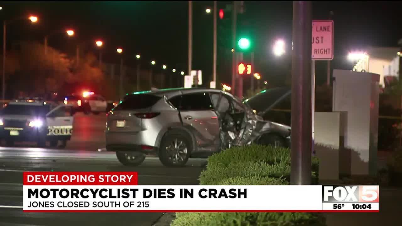 Motorcycle rider killed in south Las Vegas Valley crash - YouTube