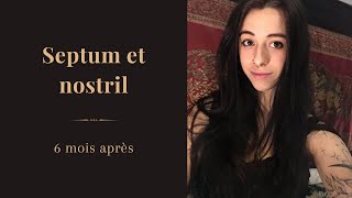 Nostril et septum : je vous dis tout sur mes piercings (douleur, cicatrisation, etc...)