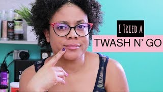 Wash and Go Twist Out | Twash and Go | Cream & Gel Combo | Twash and Go