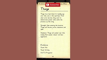 New Thaye Ghost in Phasmophobia | Vanterrize