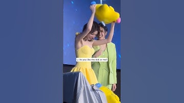 Orm threw the doll and said she likes her #lingorm #หลิงออม #linglingkwong #ormkornnaphat
