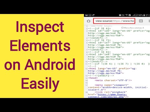 how to inspect elements on Android | how to inspect elements on Chrome | how to inspect website