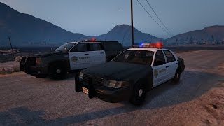 Gta 5 - La Sheriff Chevrolet Suburban V1.0