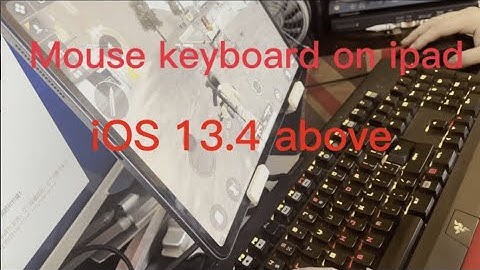 Pubg Mobile keyboard&Mouse iPad/iPhone ON IOS 13.4 NO BAN matching Mobile player