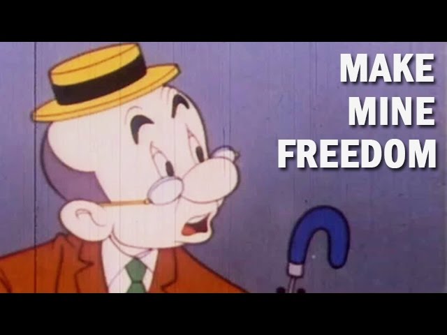 communism cartoon propaganda