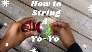 How to setup and use your first yoyo. Beginner yoyo tutorial string Lesson screenshot 2