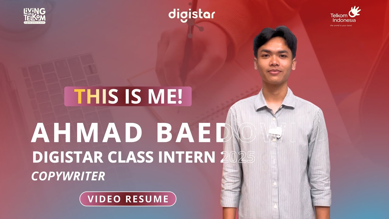 Ready to Make an Impact! | Video Resume Digistar Class Intern 2025 ...