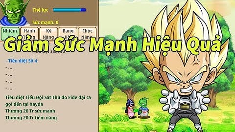 Ngọc Rồng Online - Đây là cách mà tôi Giảm xuống Còn 0 Sức Mạnh !