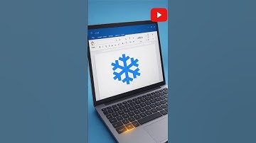 MS Word में Snowflake Symbol ❄️ डालें | Unicode Trick | Saurav Types #shorts  #msword