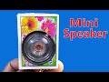 Mini Bluetooth Speaker Kaise Banaye - Match Box Se Kya Kya Banta Hai