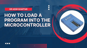 How to load the program into the microcontroller | Microcontroller | Genius 540 Programmer