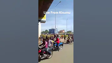 Maandamano Kisumu Kondele 