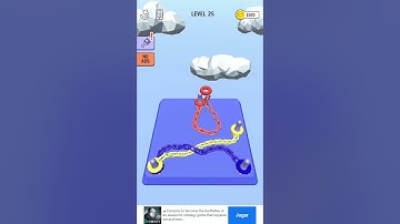 Go knots 3D gameplay walkthrough (level 21- 30)