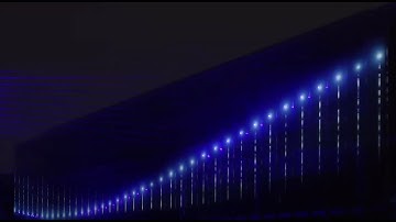 Saltation - Laser + Projection mapping