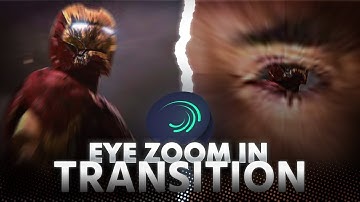 How to Make Eye Zoom Transition Effect | Easy Editing Tutorial