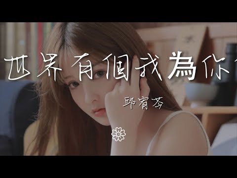 邱宥芩 - 你的世界有個我為你停留『』【動態歌詞Lyrics】