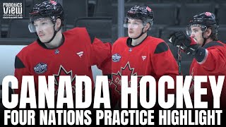 Cale Makar Returns to Team Canada at Four Nations, Behind The Scenes of Practice in Boston