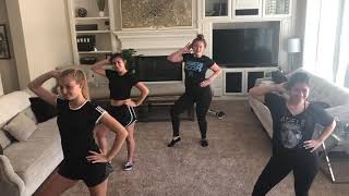 Coaches dancing Mr. Sandman