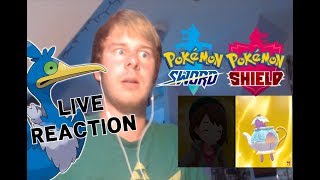 LIVE REACTION - New Pokemon + Pokemon Camp - Pokemon Sword & Shield