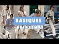 Basiques mode printemps 2024 