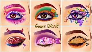 Eye Art Beauty Makeup Artist Gameplay 2023 screenshot 3
