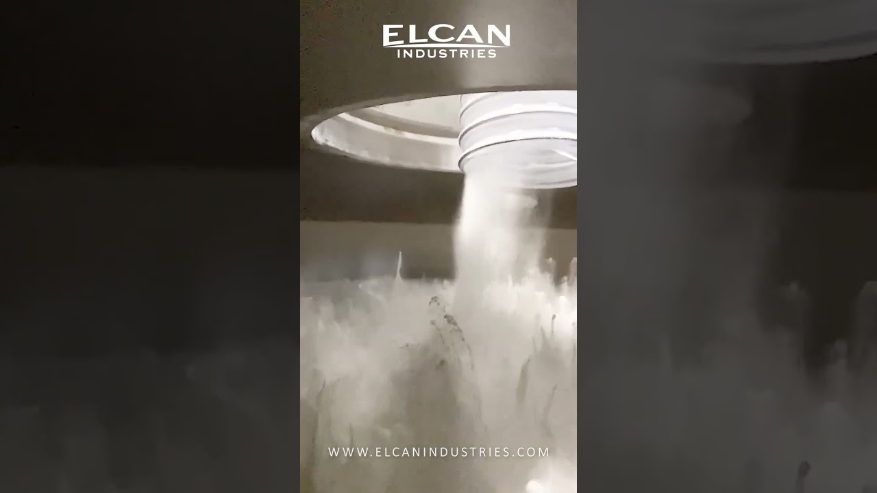 Sieving Alumina Oxide Powder on Hi Sifter Sieving Machine