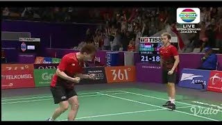 Markus/Kevin (IND) vs (JPN) Inoue/Kaneko /Ganda Putra Badminton Asian Games 2018