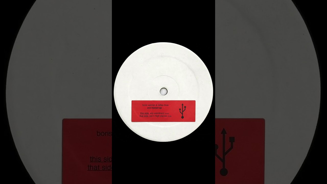 Boris Werner – Arp Weirdnezz (A-B Transit EP, Reflex Blue Records, 2025) [Minimal/Tech House]