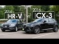 Gambar cover Mazda CX-3 vs. Honda HR-V | 2016 Model Comparison | Driving Review