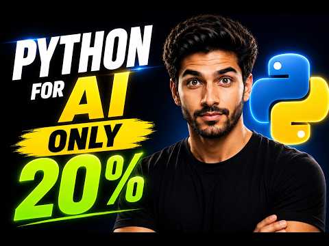 Python for AI: The Only 20% You Need to Know
