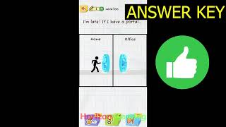 Draw 2 Save: Stickman Puzzle LEVEL 66 - I'm late If I have a portal - Gameplay Walkthrough Android screenshot 5