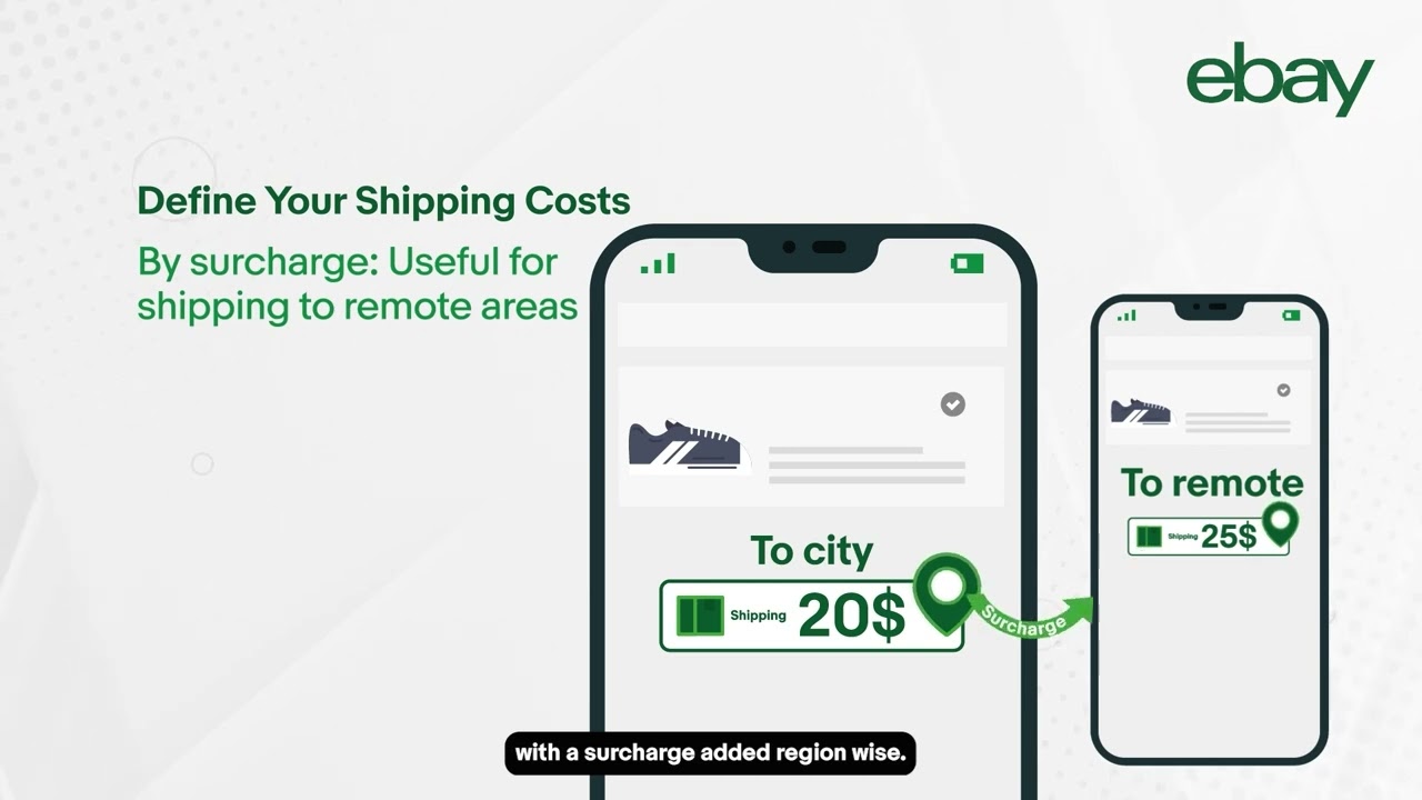 eBay Shipping Rate Table