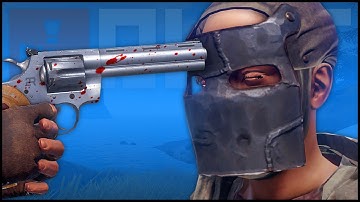 PYTHON REVOLVER PVP! (Rust Gameplay)