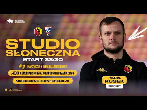 STUDIO SŁONECZNA Z TŁUMACZENIEM MIGOWYM: JAGIELLONIA - GÓRNIK ZABRZE (PO MECZU) — football video