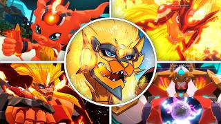 Apollomon \u0026 Digivolutions – Unique Skills Showcase  | Digimon Story Time Stranger