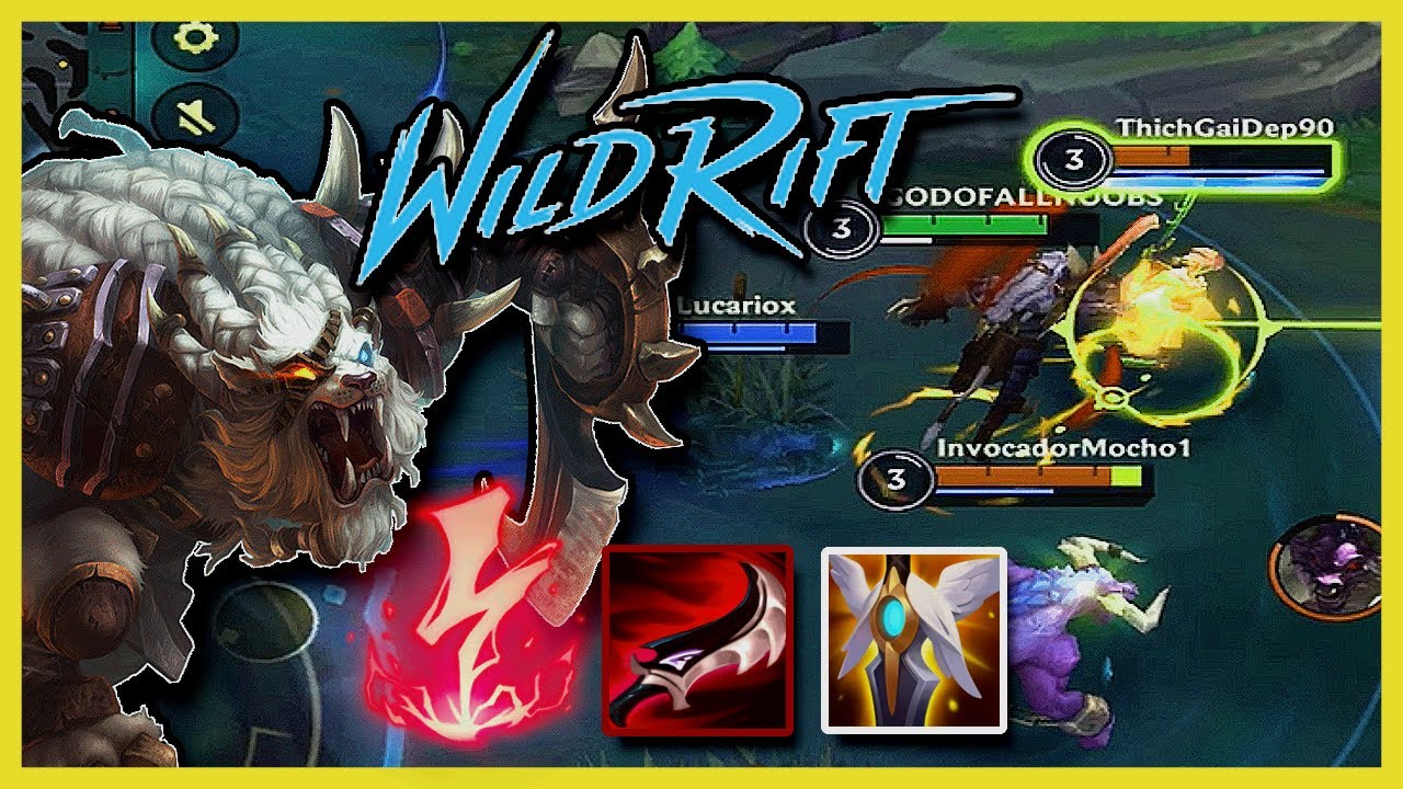 WILD RIFT RENGAR MELTING MY WAY THROUGH THE ELO NEW OP BUILD - YouTube