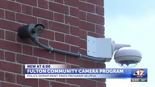 Fulton Police Department continues Community Camera Program