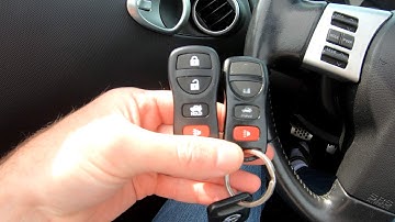 How to program a new Nissan 350Z Key Fob