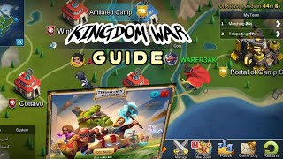 Full Guide-Kingdom war/Territory of war||Clash of legends/Clash of Zombies 2 screenshot 5