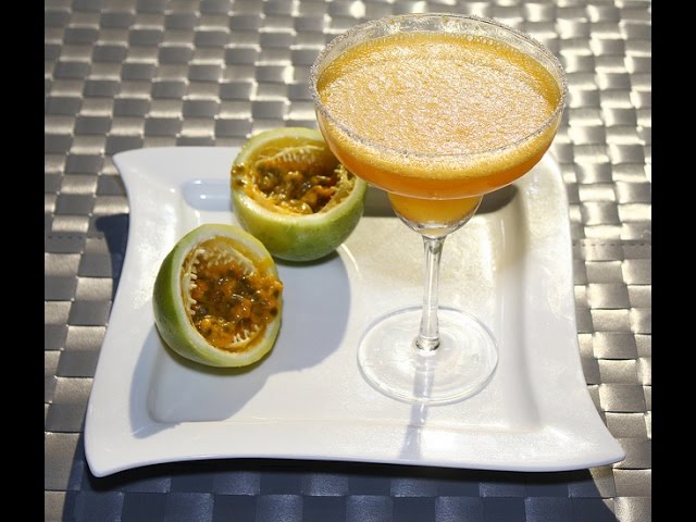 Coctel. Margarita de maracuyá