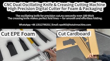 Amazing Dual Knife CNC Cutter in Action!