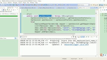 45 尚硅谷 MyBatis 动态sql foreach mysql下foreach批量插入的两种方式
