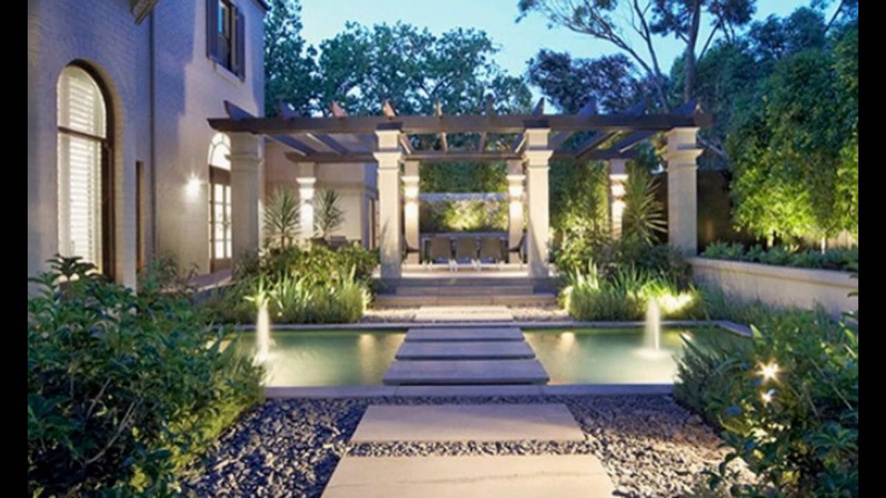 234 Contoh Desain Taman Rumah Minimalis Terbaik - YouTube
