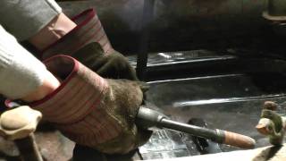 Classic VW Beetle Bugs How to restore repair Floor Pan Battery Tray Guide