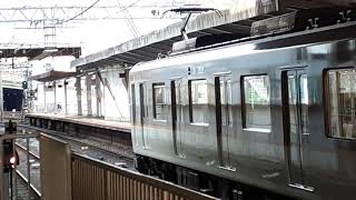 [ブツ6]近鉄9020系EE25編成＋1252系VE73編成＋EE37編成尼崎行き各駅停車 生駒駅発車