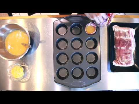 How to Make Delicious Bacon and Egg Muffins!